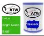 Preview: Lotus, Bright Green, B109: 500ml Lackdose, von ATW Autoteile West.